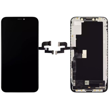 Apple iPhone XS - LCD + Touch Black Pulled