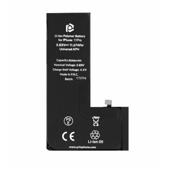 Apple iPhone 11 Pro - Prio Battery Li-Poly 3046mAh