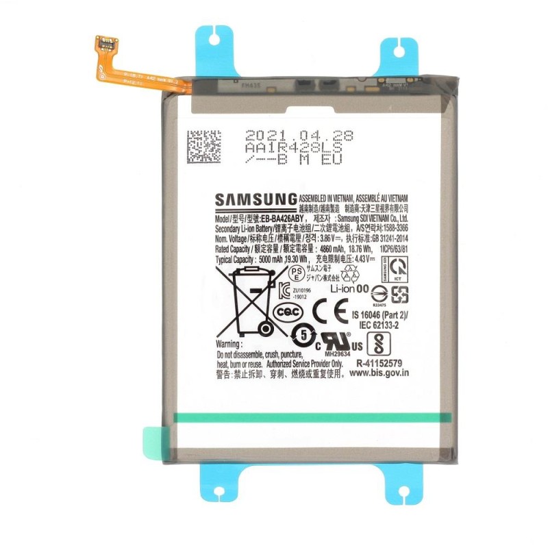 Samsung Galaxy A32 5G / A42 5G / A72 5G - Original Battery 4860mAh GH82-24377A Service Pack