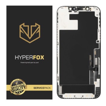 Apple iPhone 12/12 Pro - HYPERFOX LCD Incell Touch Black (1 χρόνο εγγύηση)