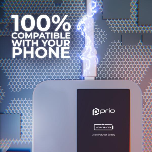Apple iPhone 11 - Prio High Capacity Battery Li-Poly 3470mAh