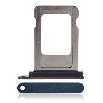 Apple iPhone 15 Pro / 15 Pro Max - Single Sim Card Tray Blue Titanium Original Apple iPhone 15 Pro / 15 Pro Max - Single Sim Card Tray Blue Titanium Original