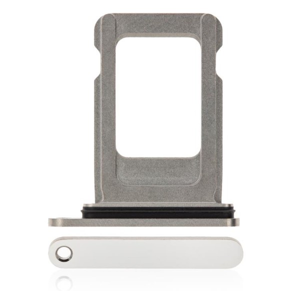 Apple iPhone 12 Pro / 12 Pro Max - Single Sim Card Tray Silver Original