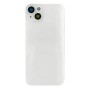 Apple iPhone 14 Plus - Battery Cover Large Hole + Lens + Magsafe White OEM with Logo