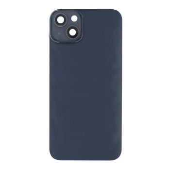 Apple iPhone 14 Plus - Battery cover Large Hole + Lens + Magsafe Black OEM with Logo
