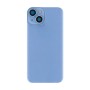 Apple iPhone 14 - Battery Cover Large Hole + Lens + Magsafe Blue OEM with Logo