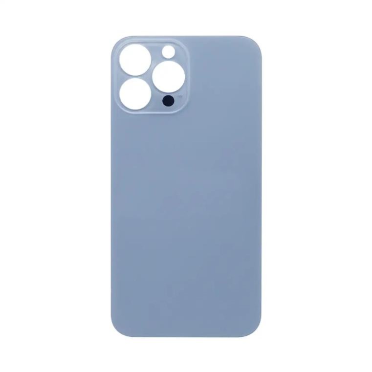 Apple iPhone 13 Pro Max - Battery Cover Large Hole Blue OEM with Logo