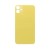 Apple iPhone 11 - Battery Cover Large Hole Yellow OEM with Logo