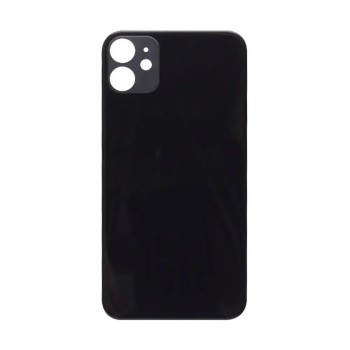 Apple iPhone 11 - Battery Cover Large Hole Black OEM with Logo Apple iPhone 11 - Battery Cover Large Hole Black OEM with Logo