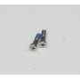 APPLE iPhone 5 - Screw Set 2pcs Bottom Screws Pentalobe (Silver) Original