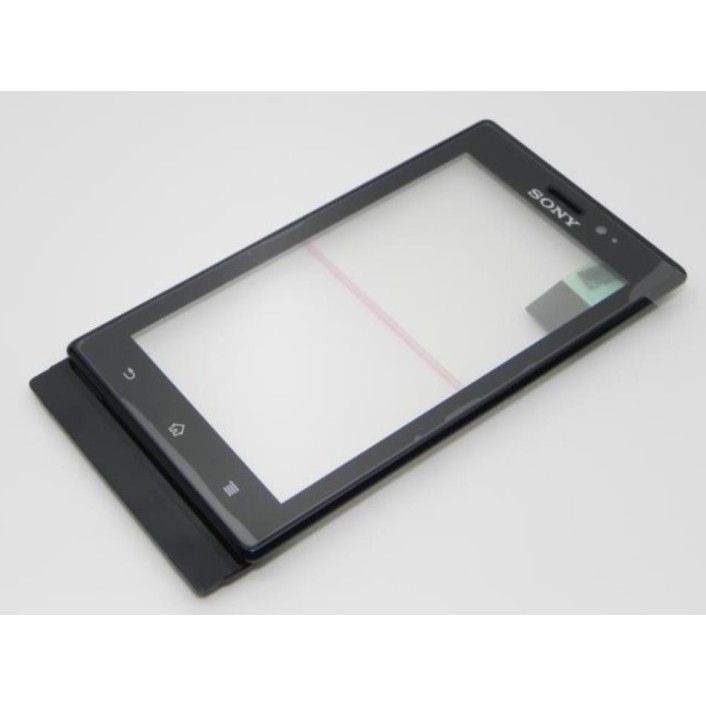 SONY MT27i - Touch screen + Front cover Black Original