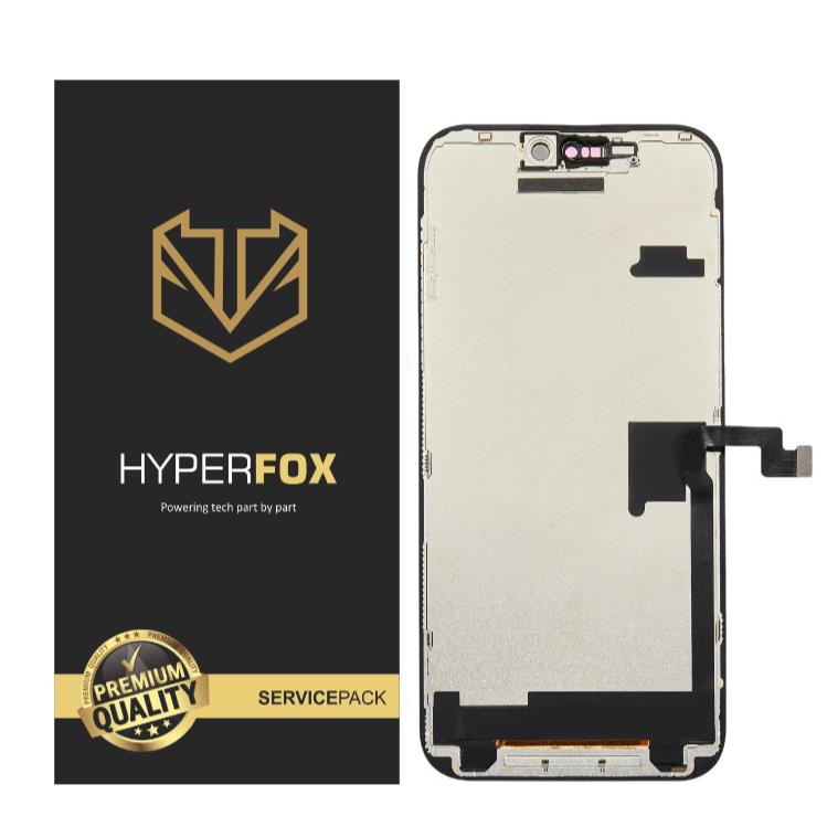 Apple iPhone 16 Pro Max - HYPERFOX SOFT OLED LCD Touch Black (1 χρόνο εγγύηση)