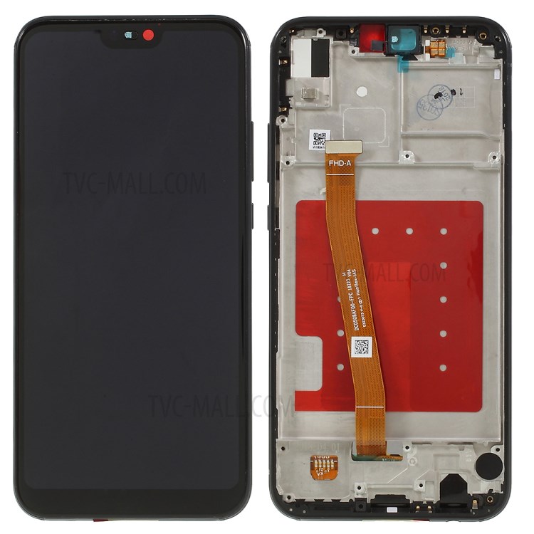 Οθόνη με μηχανισμό αφής LCD SCREEN Huawei P20 Lite Black