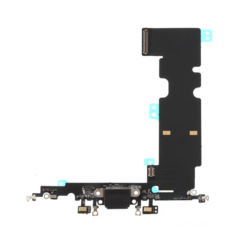 Βάση φόρτισης Charging Port Connector iPhone 8 Plus Black Βάση φόρτισης Charging Port Connector iPhone 8 Plus Black