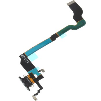 Βάση φόρτισης Charging Port Connector iPhone X Black Βάση φόρτισης Charging Port Connector iPhone X Black