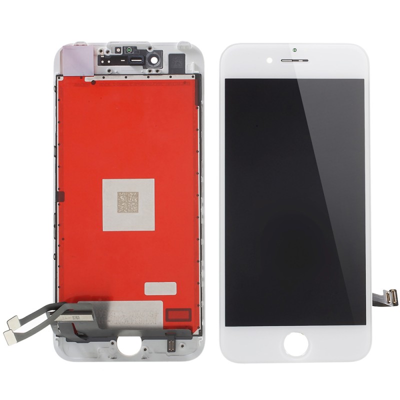 Οθόνη με μηχανισμό αφής και Πλαίσιο LCD SCREEN iPhone 7 Plus White