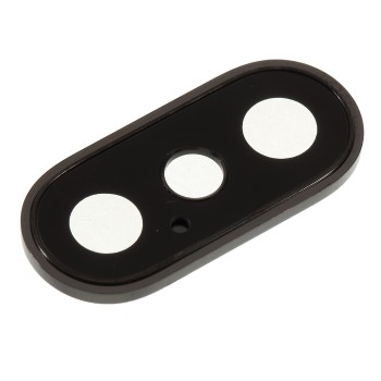 Τζαμάκι Κάμερας Μαύρο για iPhone XS/XS Max