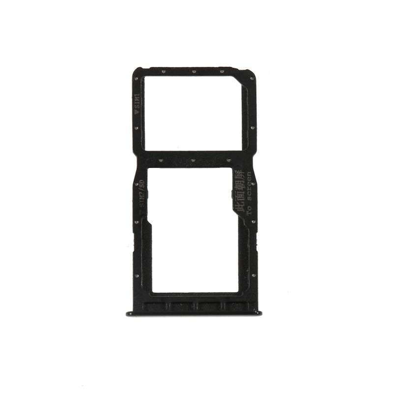 Βάση Κάρτας Sim & SD Μαύρο για Huawei P30 Lite