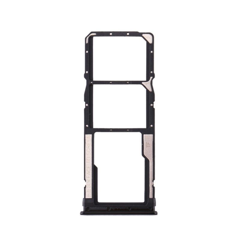 Υποδοχή κάρτας Dual SIM και SD Tray για Xiaomi Redmi Note 8 - Χρώμα: Μαύρο