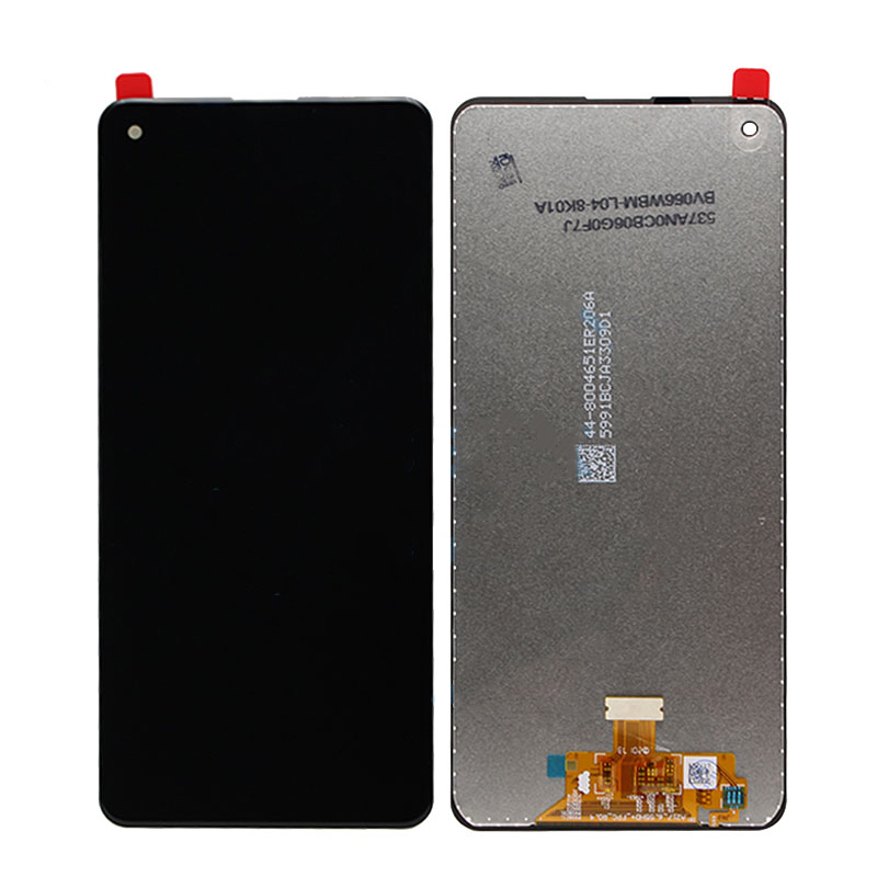 Οθόνη Grade A με Μηχανισμό Αφής για Galaxy A21S (Μαύρο)