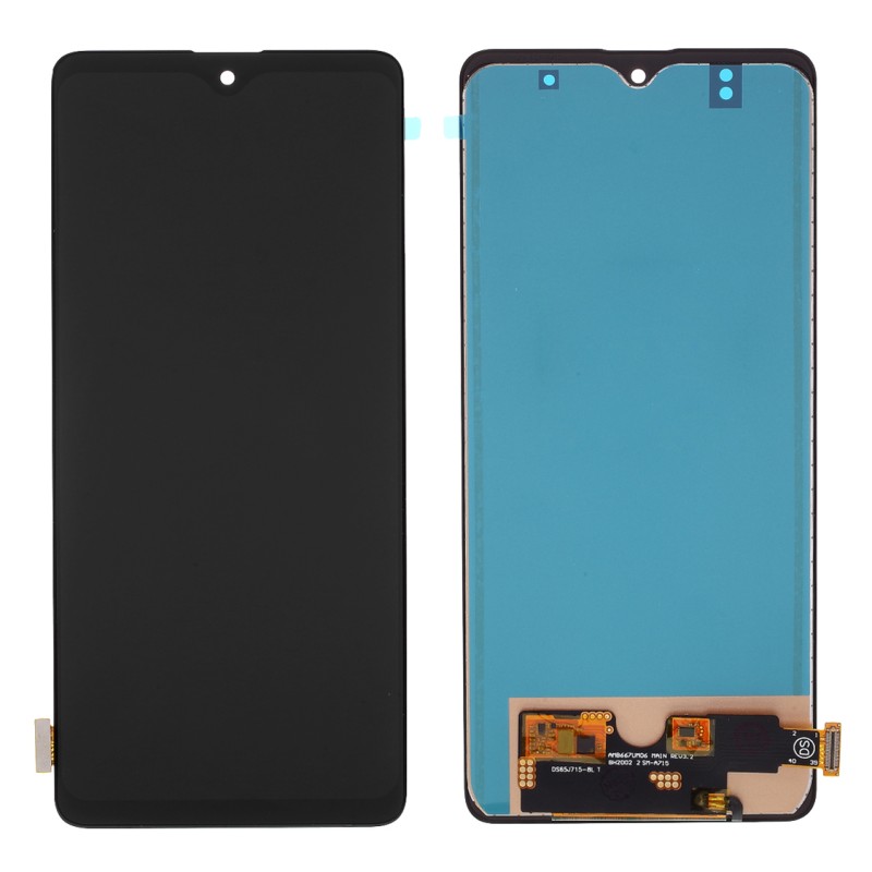 Οθόνη με Μηχανισμό Αφής για Galaxy A71 (Μαύρο)