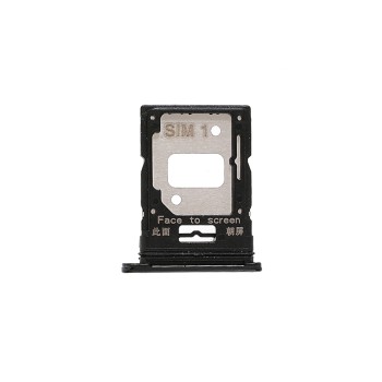 SIM Card Tray + SIM Card Tray / Micro SD Card Tray for Xiaomi Mi 11 Lite M2101K9AG Black
