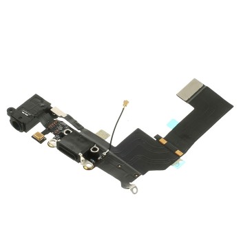 Βάση φόρτισης Charging Port Connector iPhone 5s Black Βάση φόρτισης Charging Port Connector iPhone 5s Black